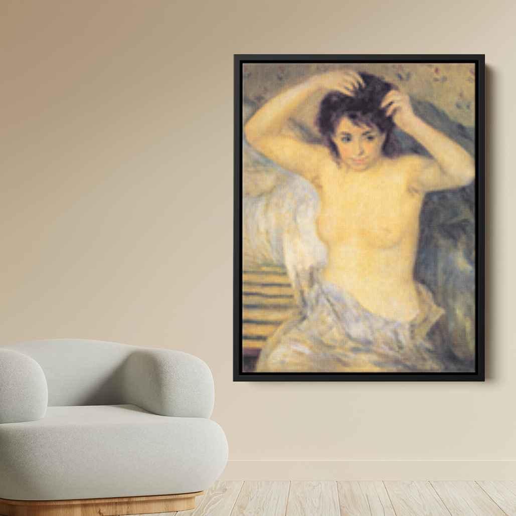 Torso Before the Bathby Pierre-Auguste Renoir Canvas Print