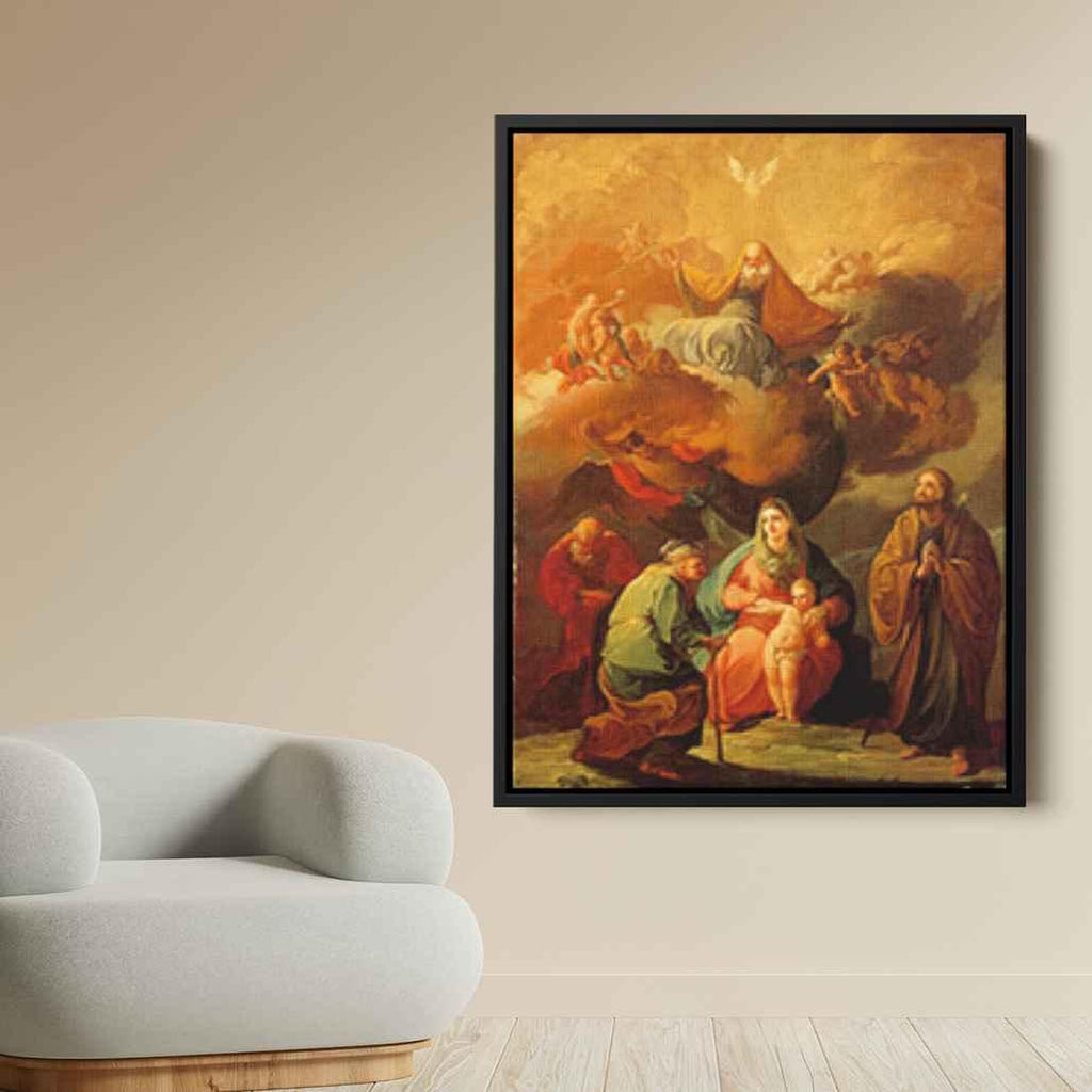Triple generationby Francisco Goya Canvas Print