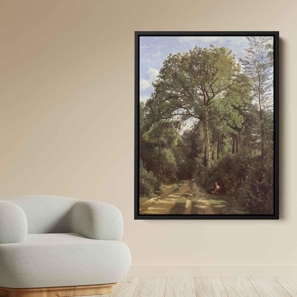 Island of San Bartolommeoby Camille Corot Canvas Print