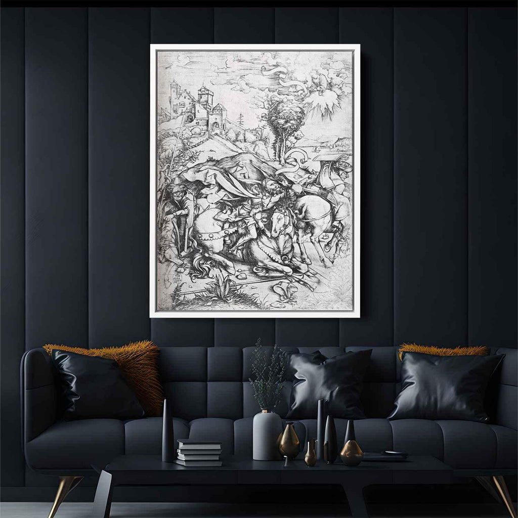 The Conversion Of St. Paulby Albrecht Durer Canvas Print