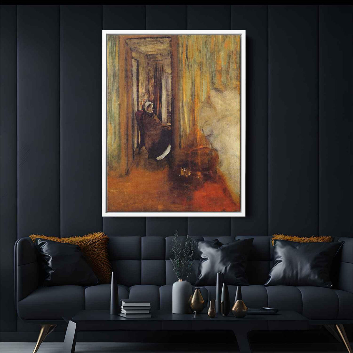 The Nurseby Edgar Degas Canvas Print