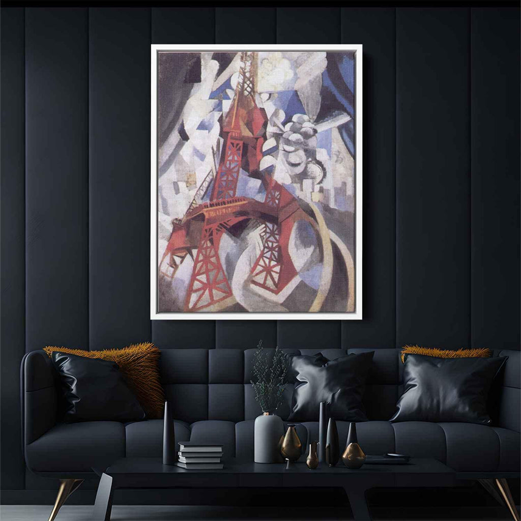 The Red Towerby Robert Delaunay Canvas Print