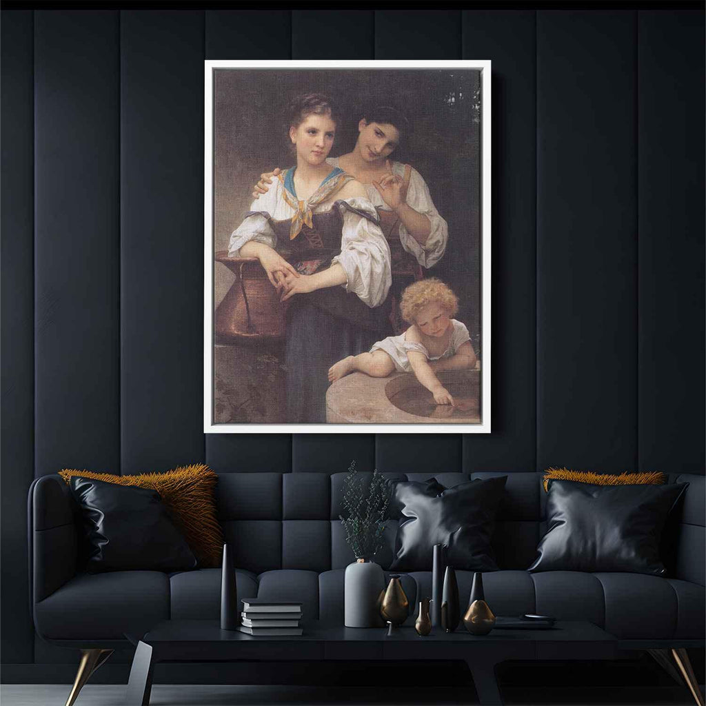 The Secretby William-Adolphe Bouguereau Canvas Print