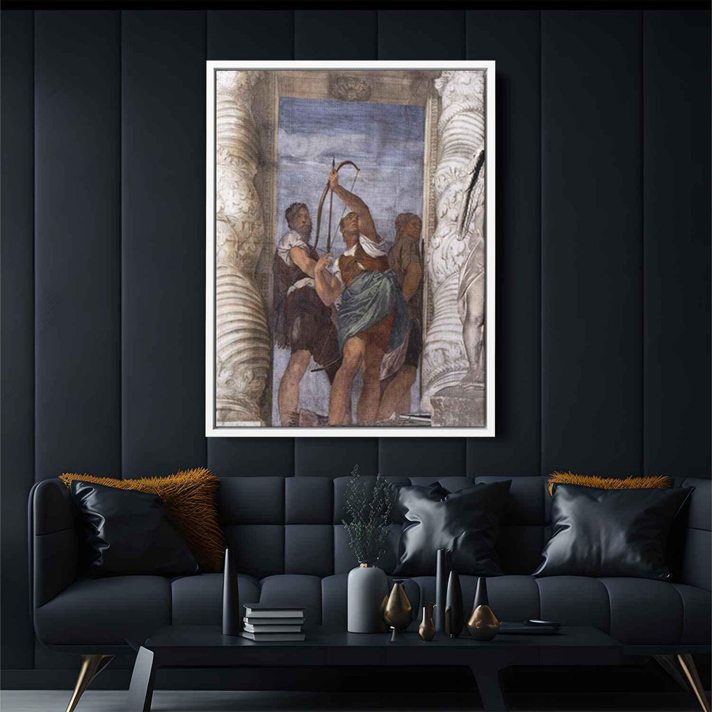 Three Archersby Paolo Veronese Canvas Print