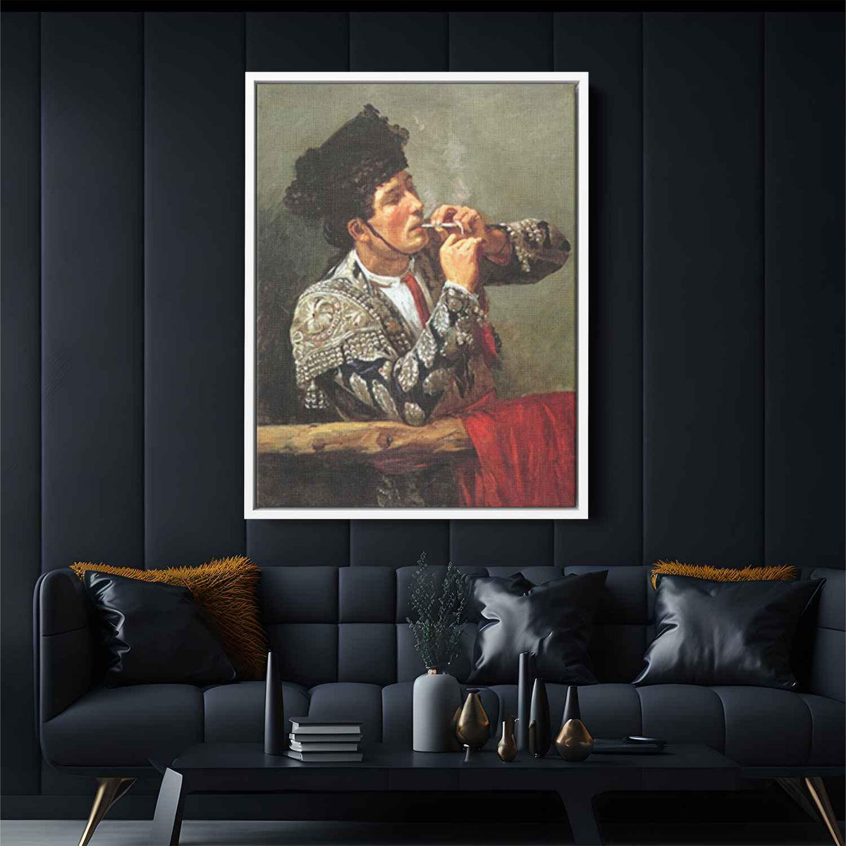 After the Bullfightby Mary Cassatt Canvas Print