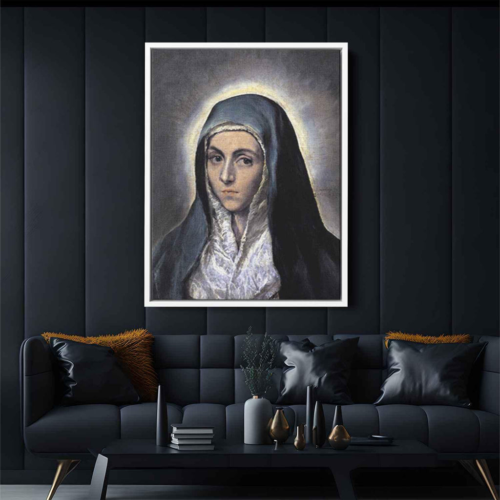 Virgin Maryby El Greco Canvas Print