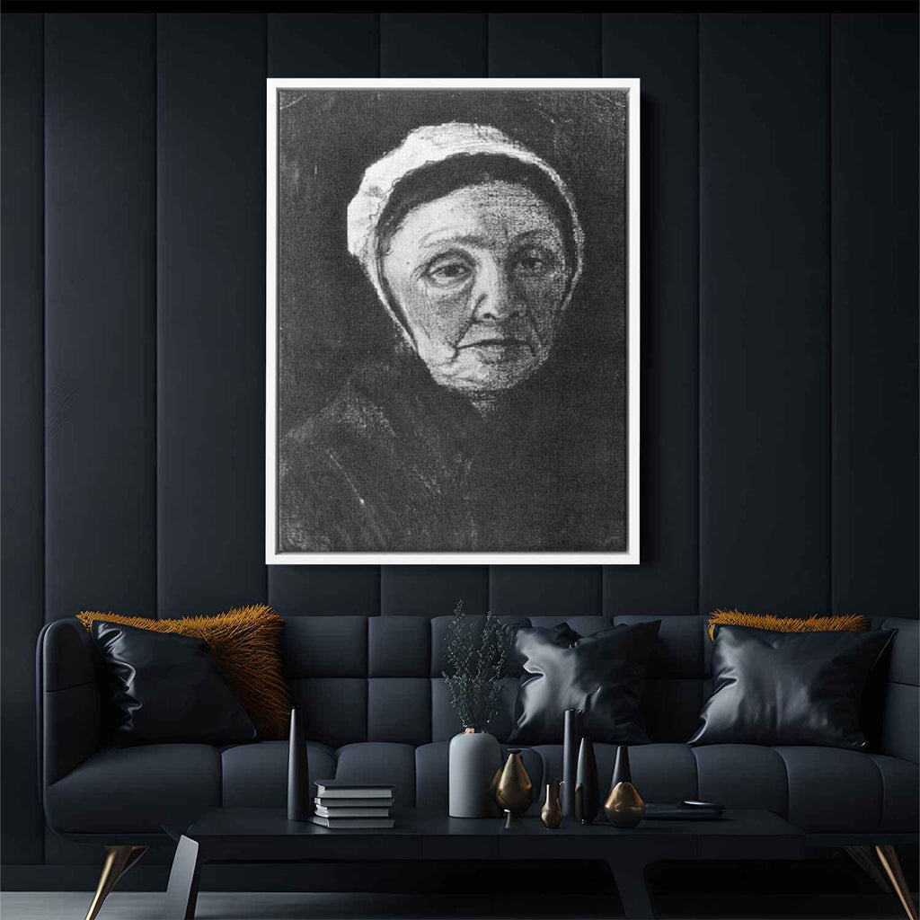 Woman with White Bonnet, Sien's Mother Canvas Print