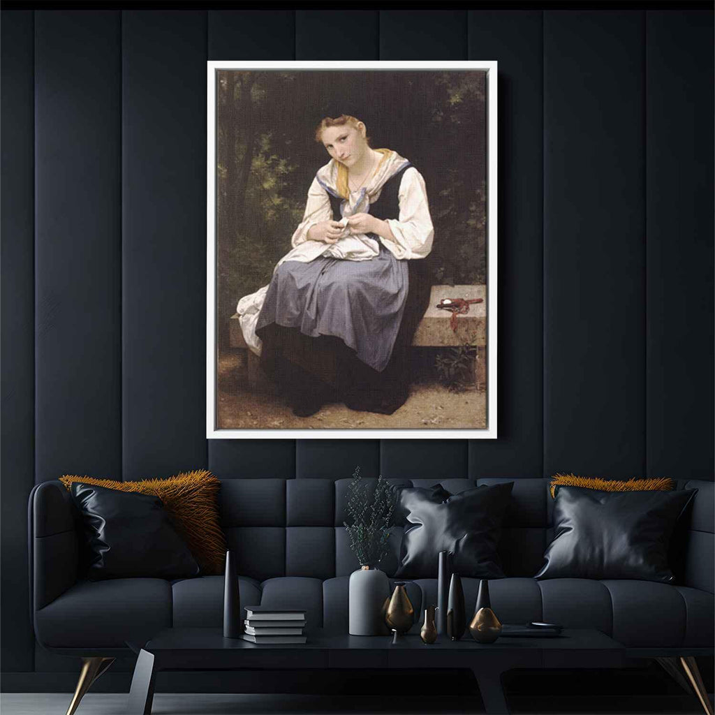 Young Workerby William-Adolphe Bouguereau Canvas Print