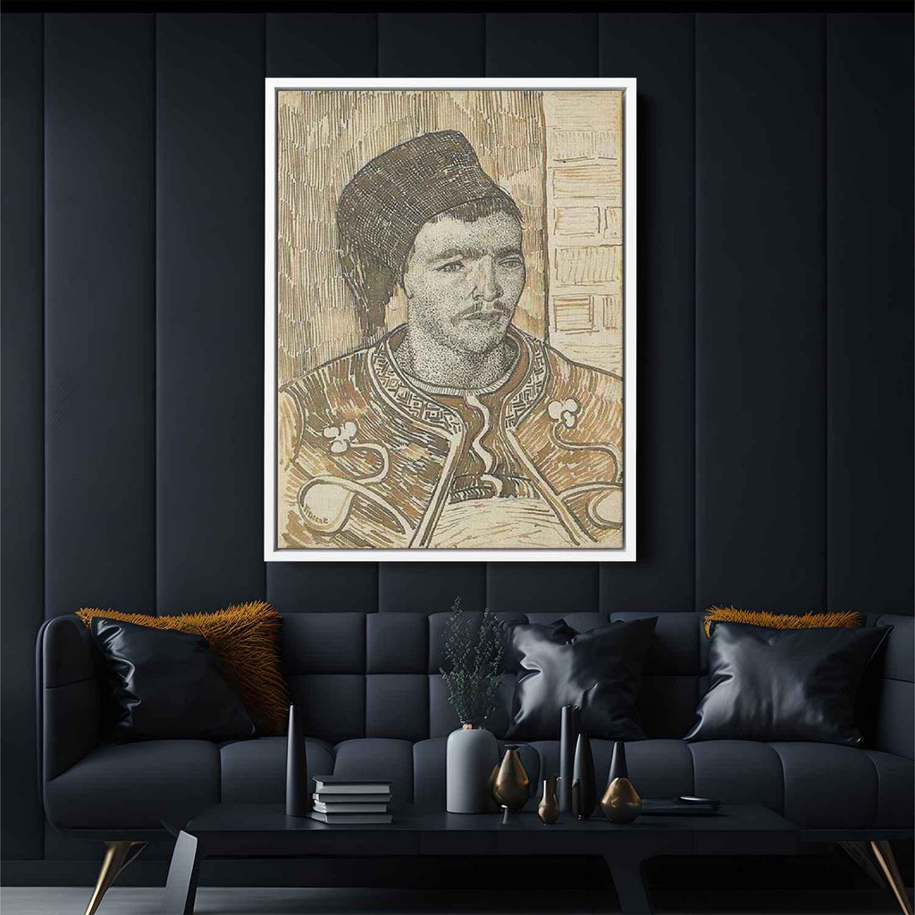 Zouave, Half-Figure Canvas Print