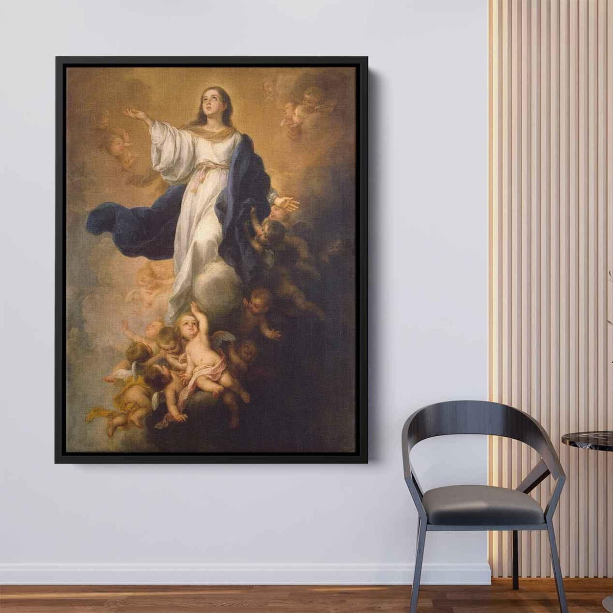 The Assumption of the Virginby Bartolome Esteban Murillo Canvas Print