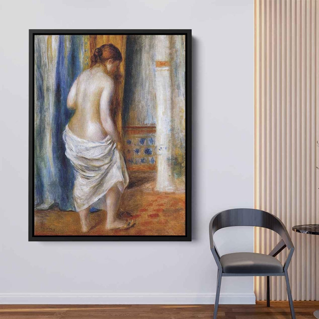 The Bathrobeby Pierre-Auguste Renoir Canvas Print