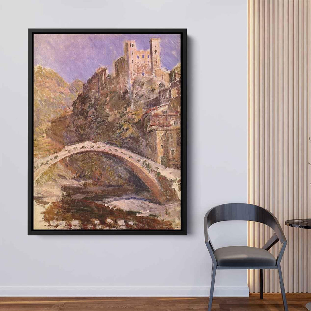 The Castle of Dolceacquaby Claude Monet Canvas Print