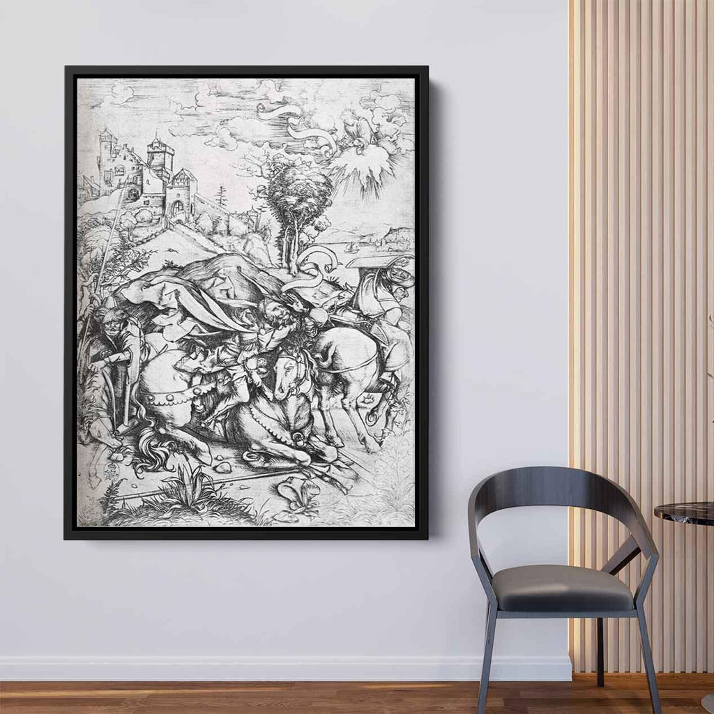 The Conversion Of St. Paulby Albrecht Durer Canvas Print