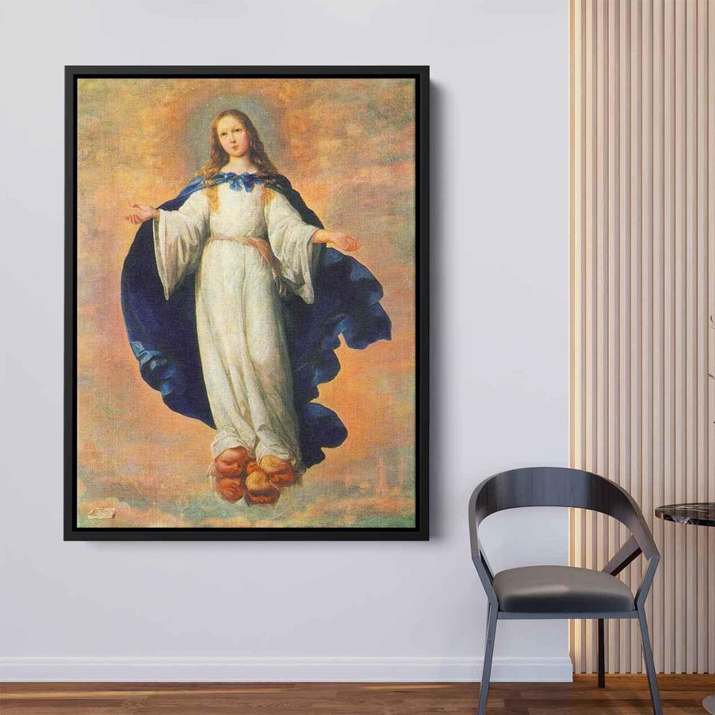The Immaculate Conceptionby Francisco de Zurbaran Canvas Print