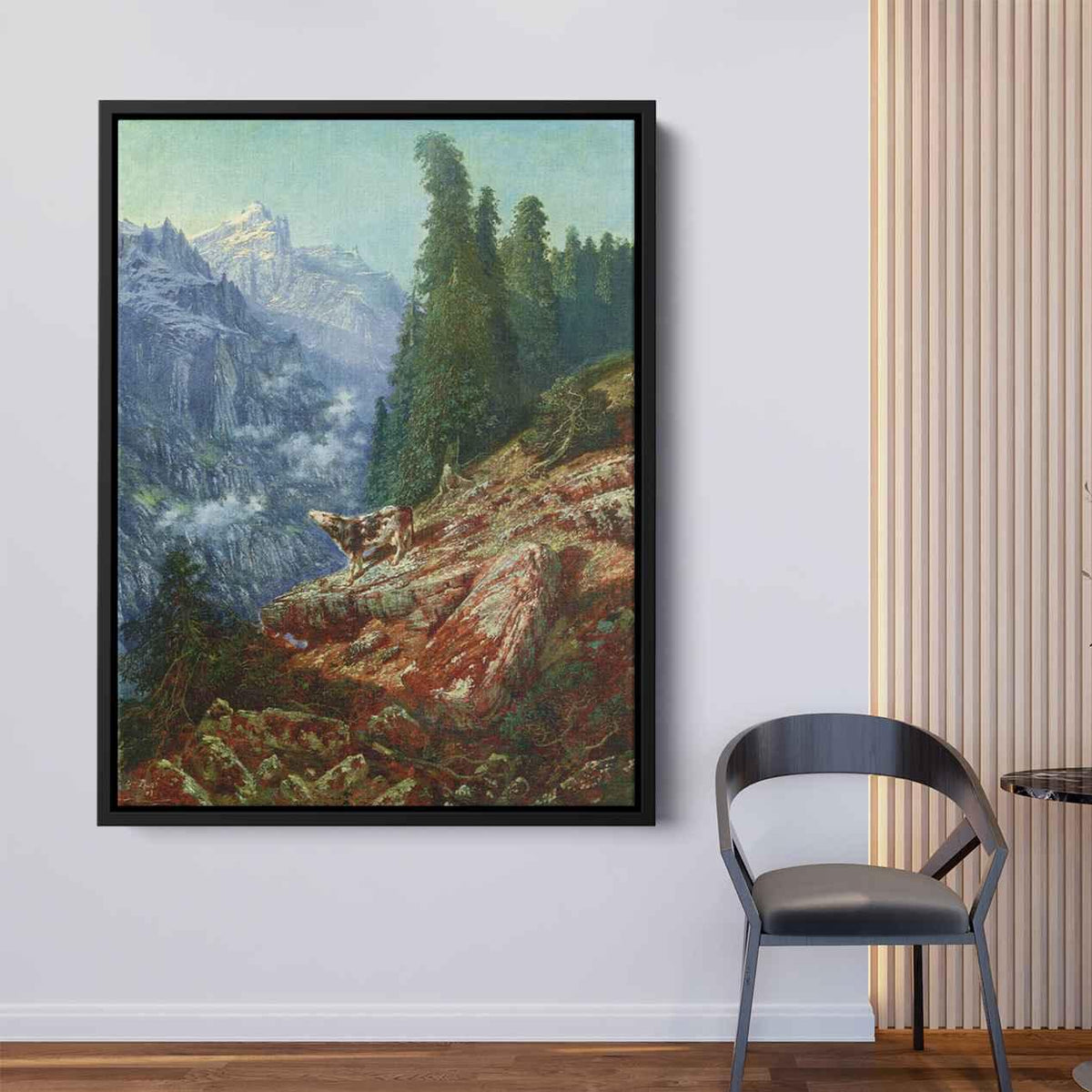 The Lost Cowby Gustave Dore Canvas Print