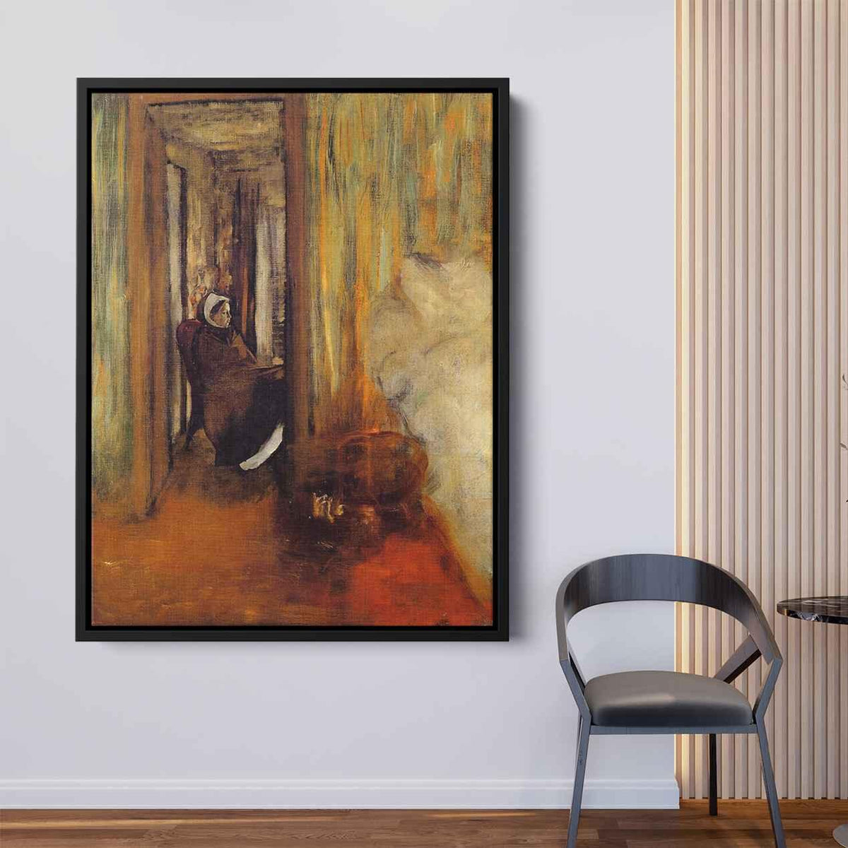 The Nurseby Edgar Degas Canvas Print