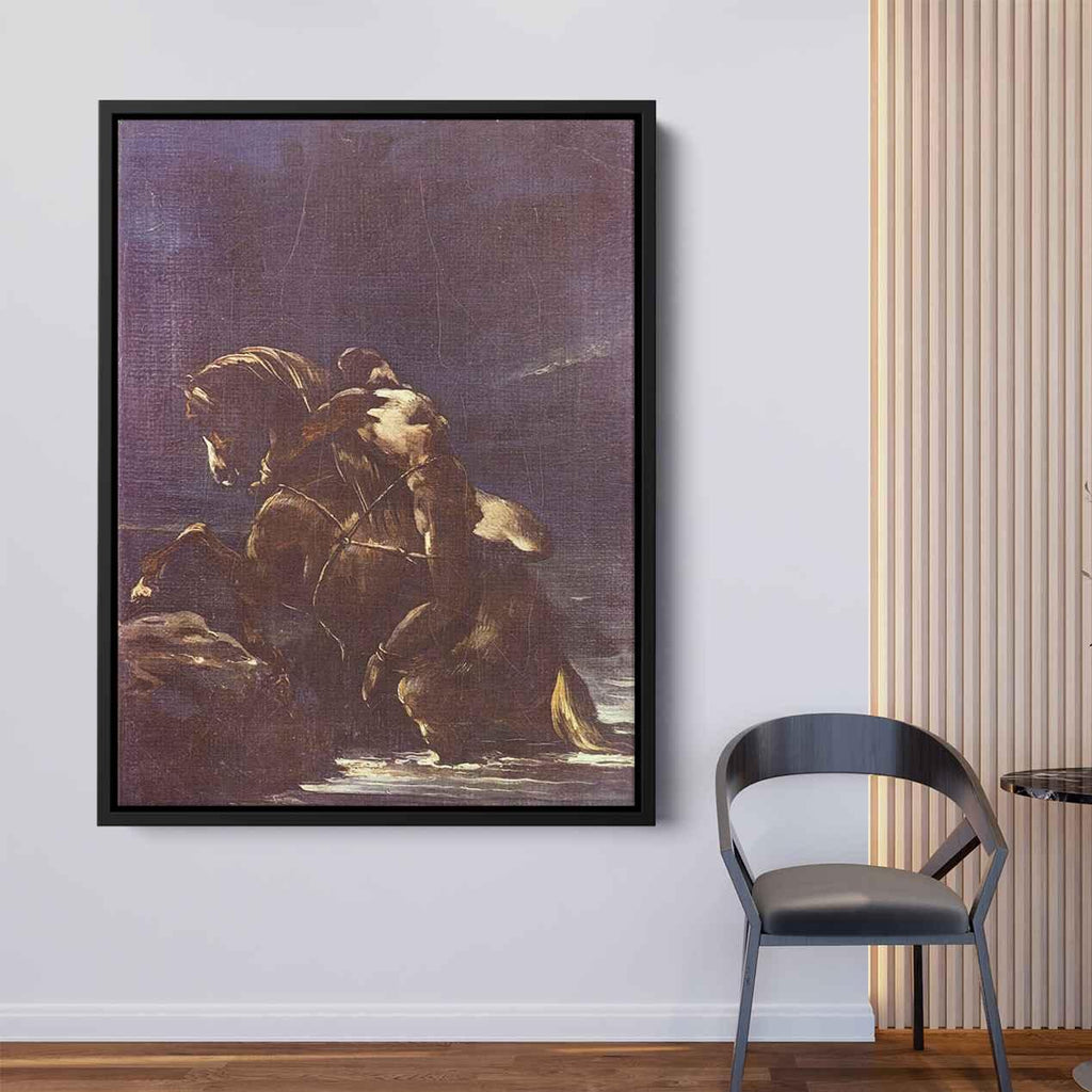 The Page Mazeppaby Théodore Géricault Canvas Print