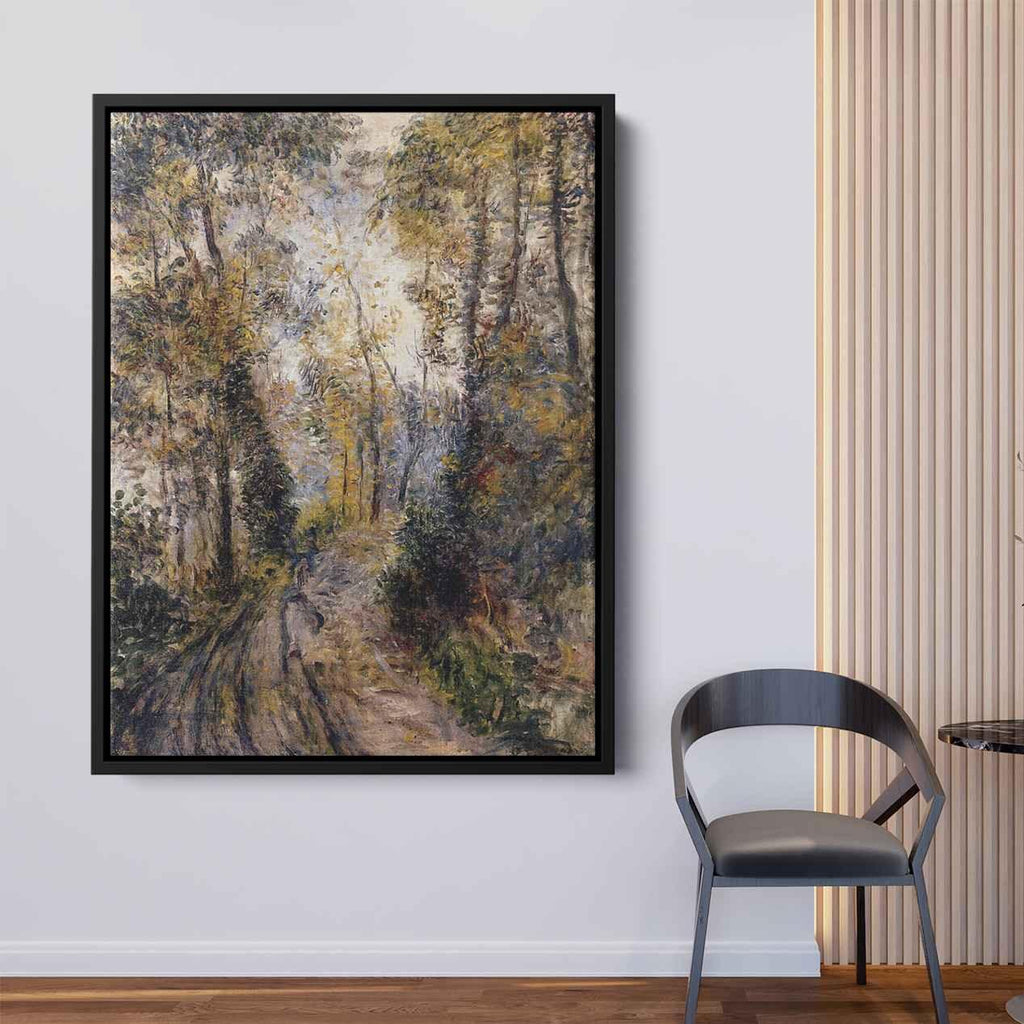 The Path through the Forestby Pierre-Auguste Renoir Canvas Print
