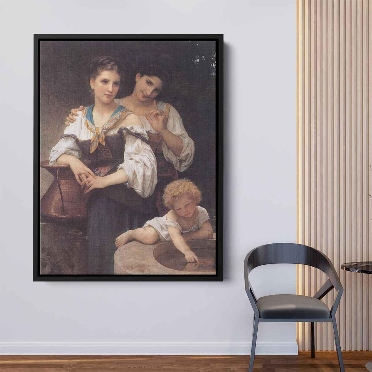 The Secretby William-Adolphe Bouguereau Canvas Print