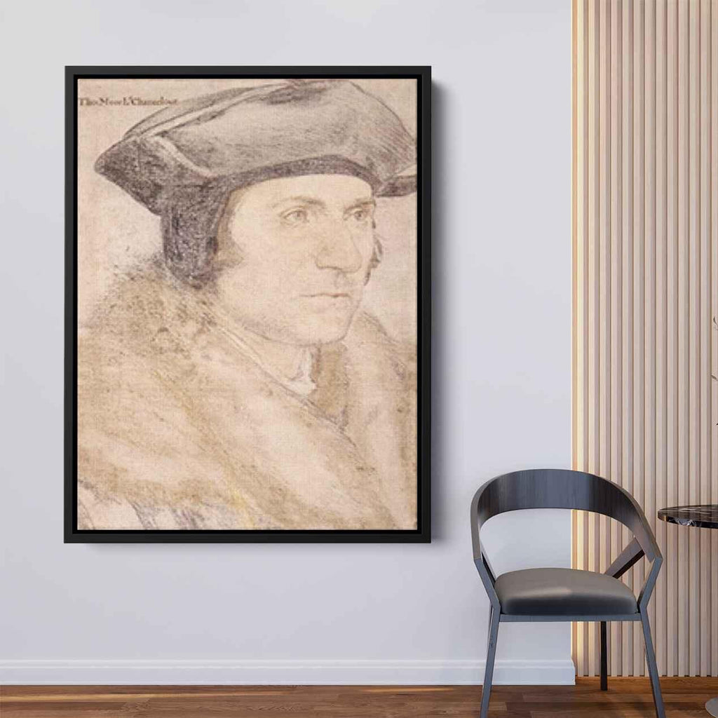 Thomas Moreby Hans Holbein the Younger Canvas Print