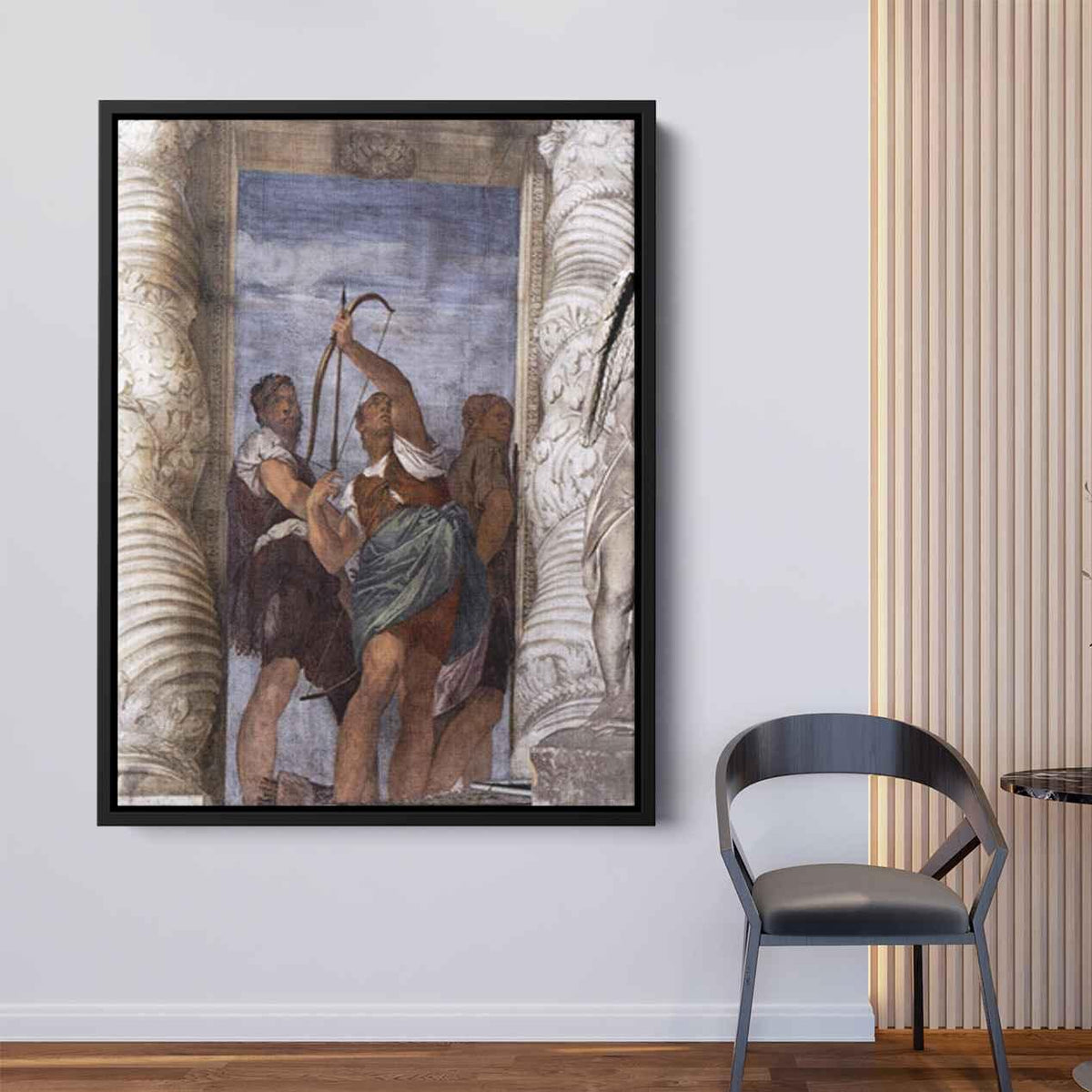 Three Archersby Paolo Veronese Canvas Print