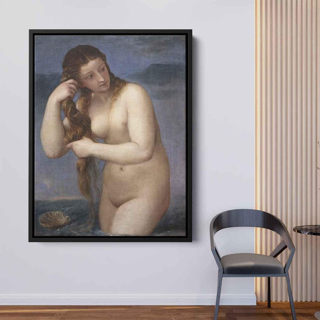 Venus Anadyomeneby Titian Canvas Print