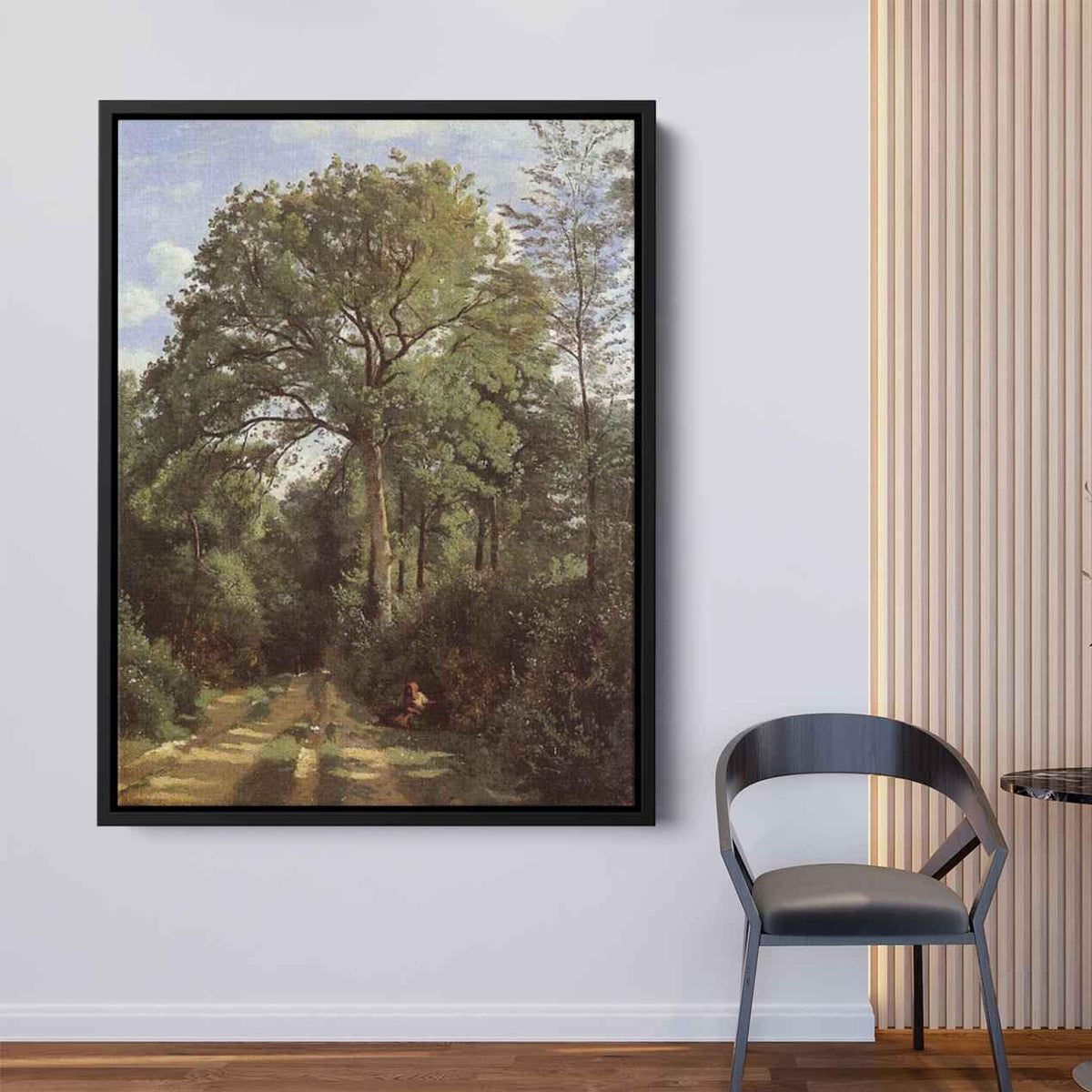 Island of San Bartolommeoby Camille Corot Canvas Print