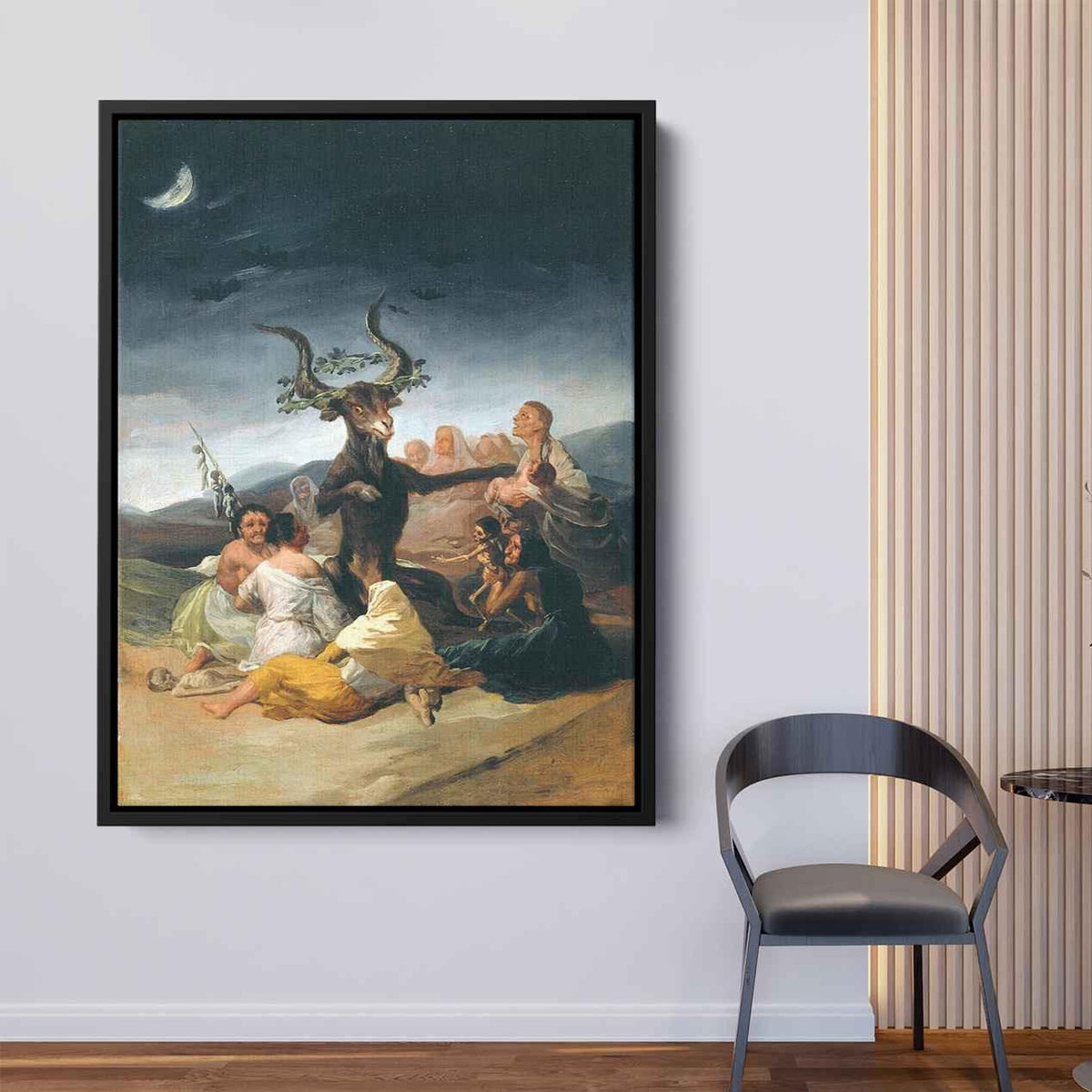 Witches Sabbathby Francisco Goya Canvas Print