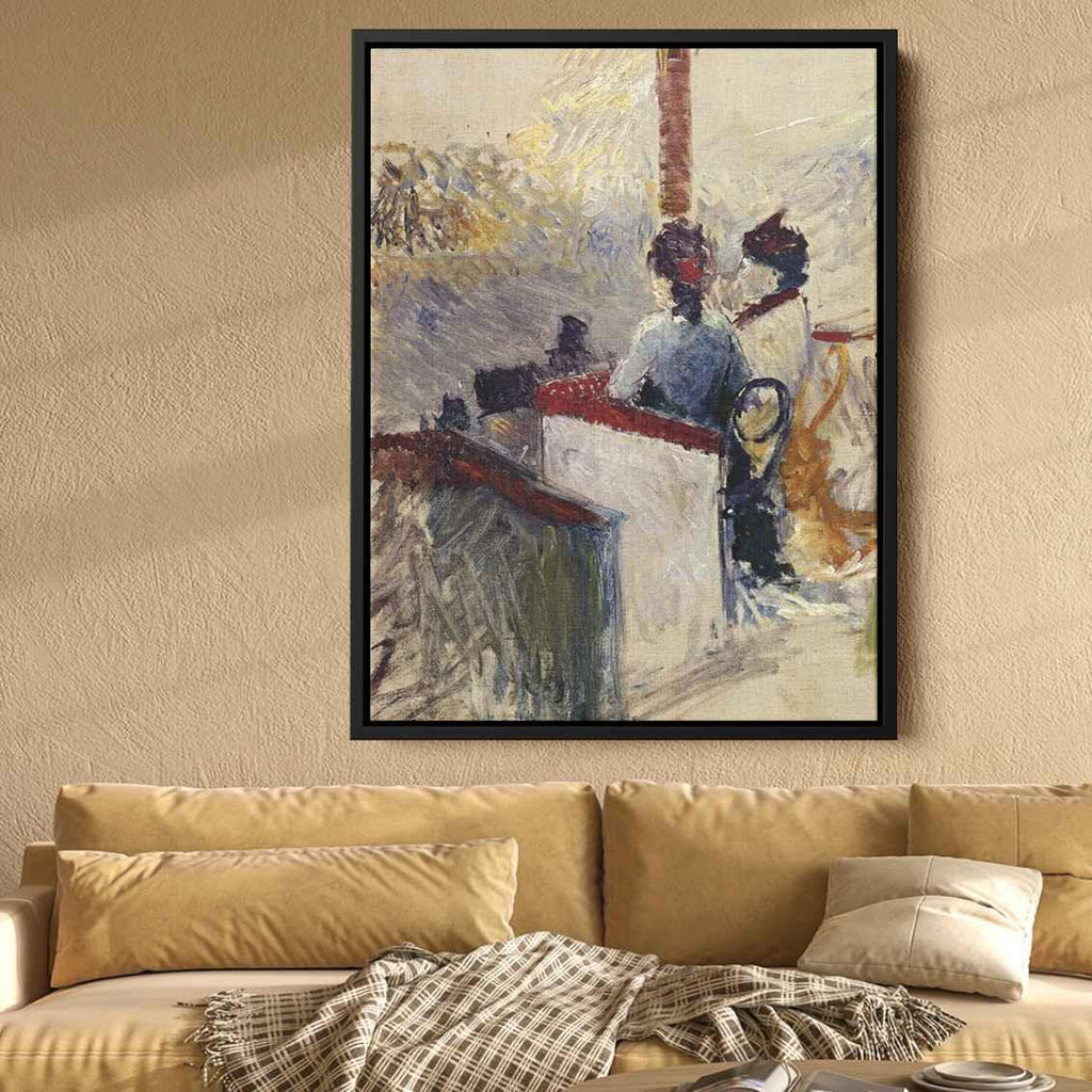 The Boxby Henri de Toulouse-Lautrec Canvas Print