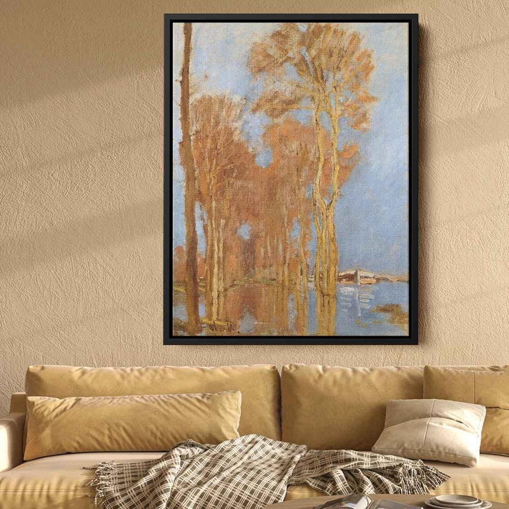 The Floodby Claude Monet Canvas Print