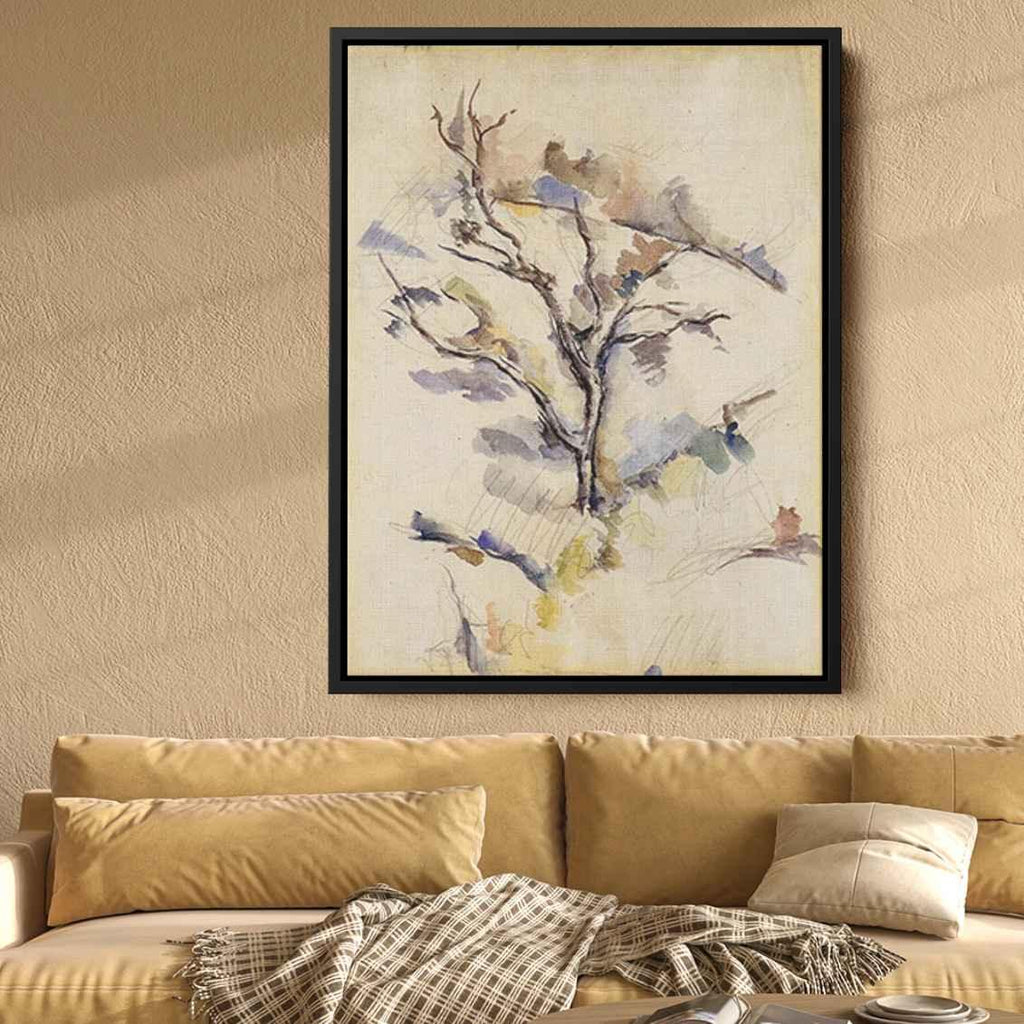 The Oakby Paul Cezanne Canvas Print