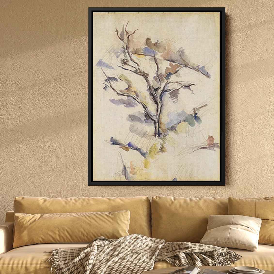 The Oakby Paul Cezanne Canvas Print