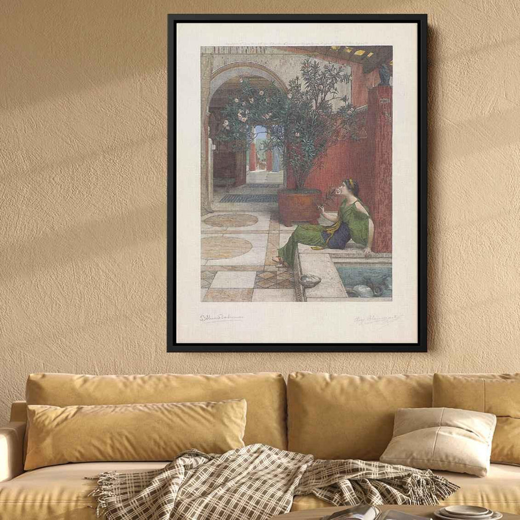 The Oleander Canvas Print