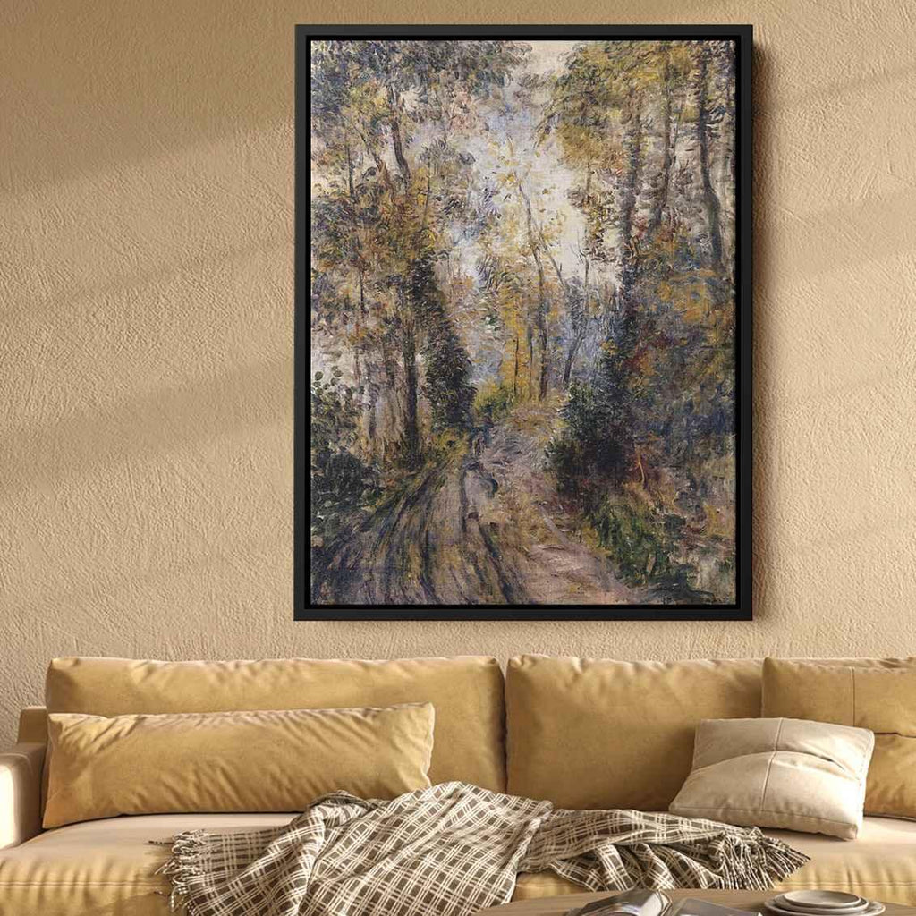The Path through the Forestby Pierre-Auguste Renoir Canvas Print