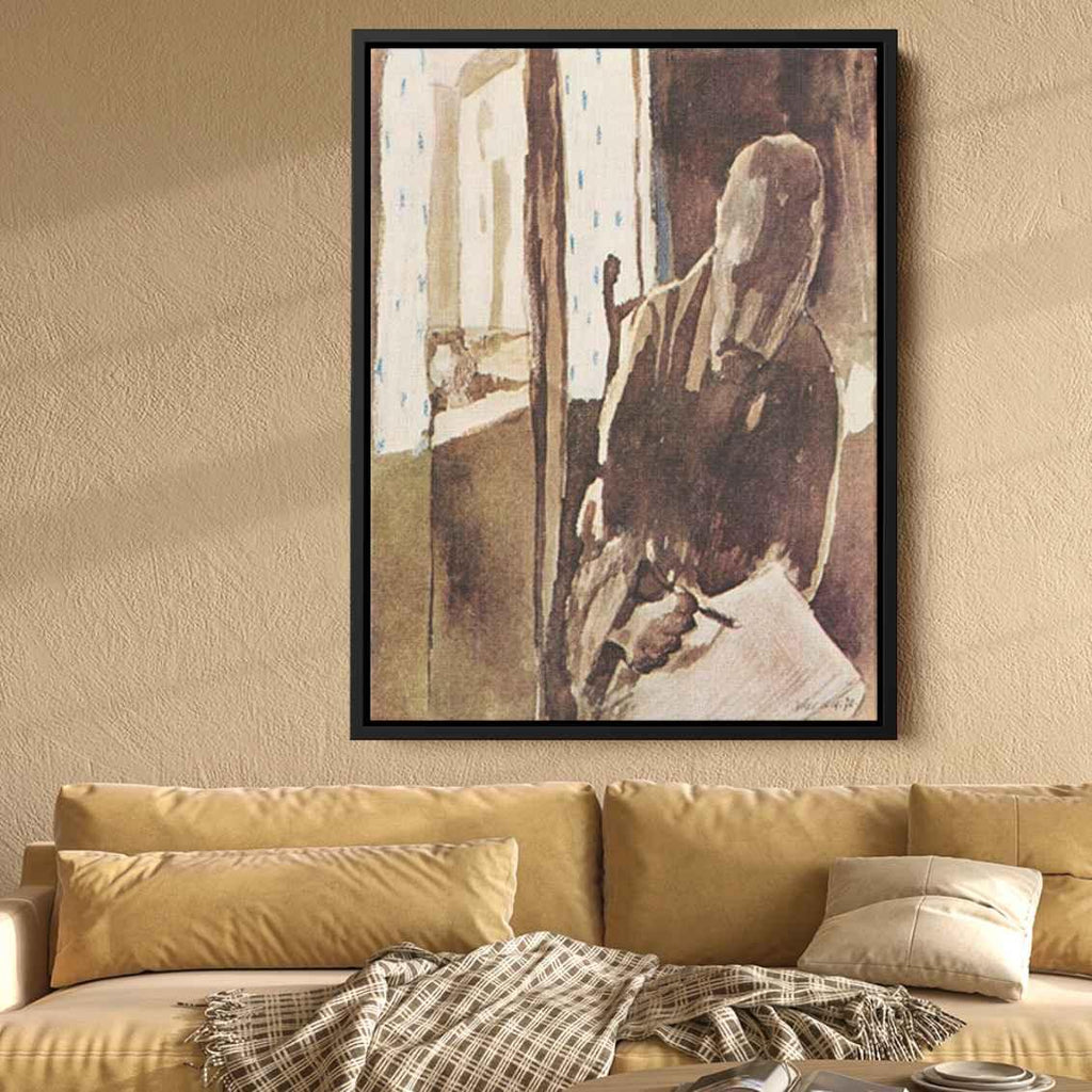 Flowers in Stoneby Paul Klee Canvas Print