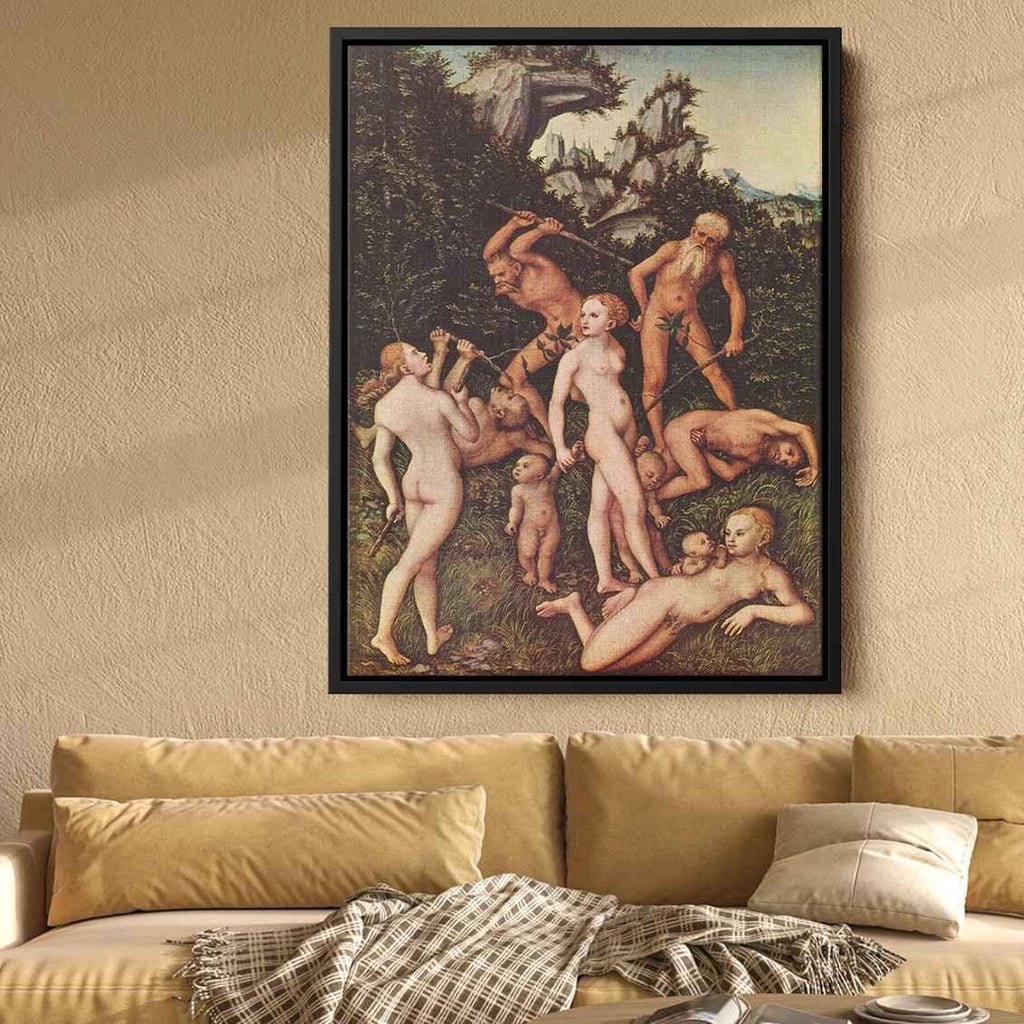 The Silver Ageby Lucas Cranach the Elder Canvas Print