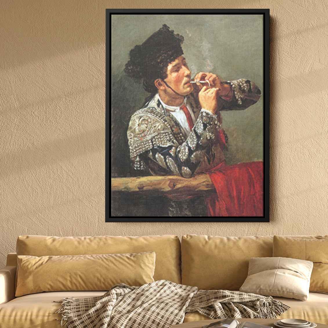 After the Bullfightby Mary Cassatt Canvas Print