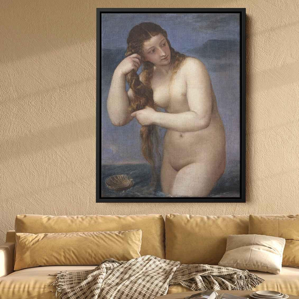 Venus Anadyomeneby Titian Canvas Print