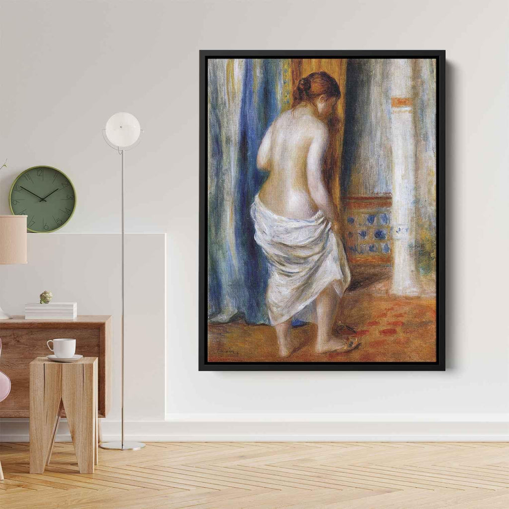 The Bathrobeby Pierre-Auguste Renoir Canvas Print
