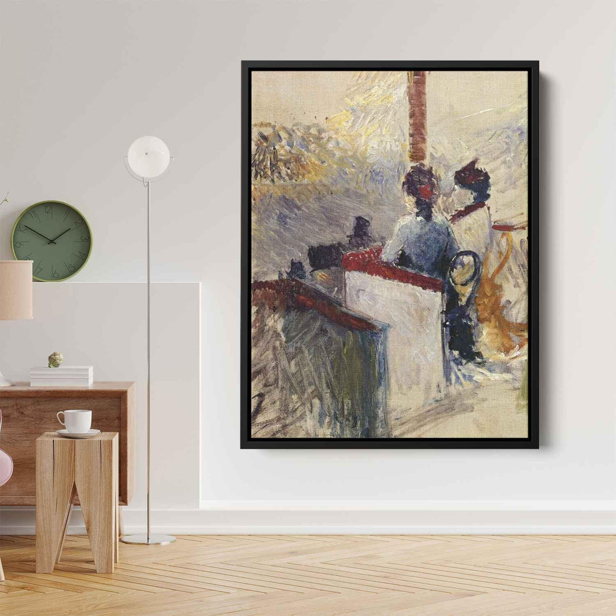 The Boxby Henri de Toulouse-Lautrec Canvas Print