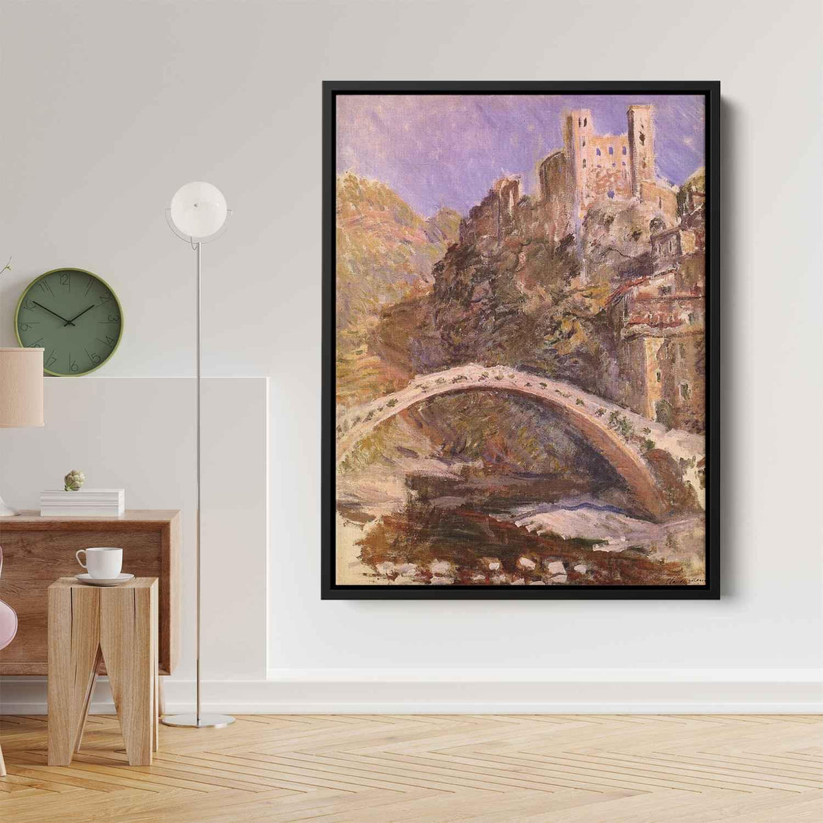 The Castle of Dolceacquaby Claude Monet Canvas Print