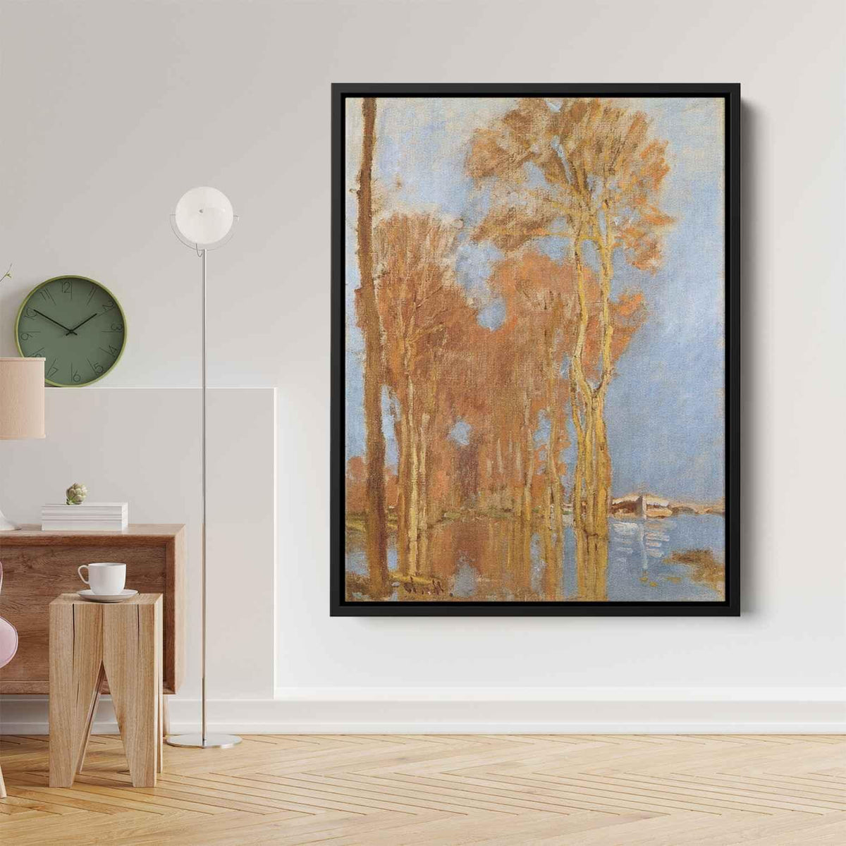 The Floodby Claude Monet Canvas Print