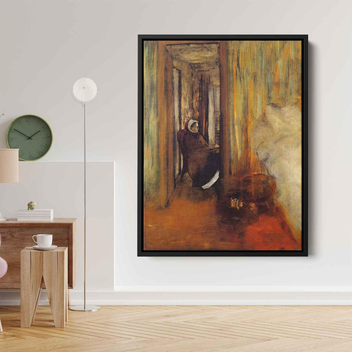 The Nurseby Edgar Degas Canvas Print