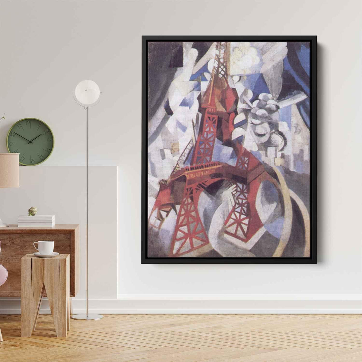 The Red Towerby Robert Delaunay Canvas Print