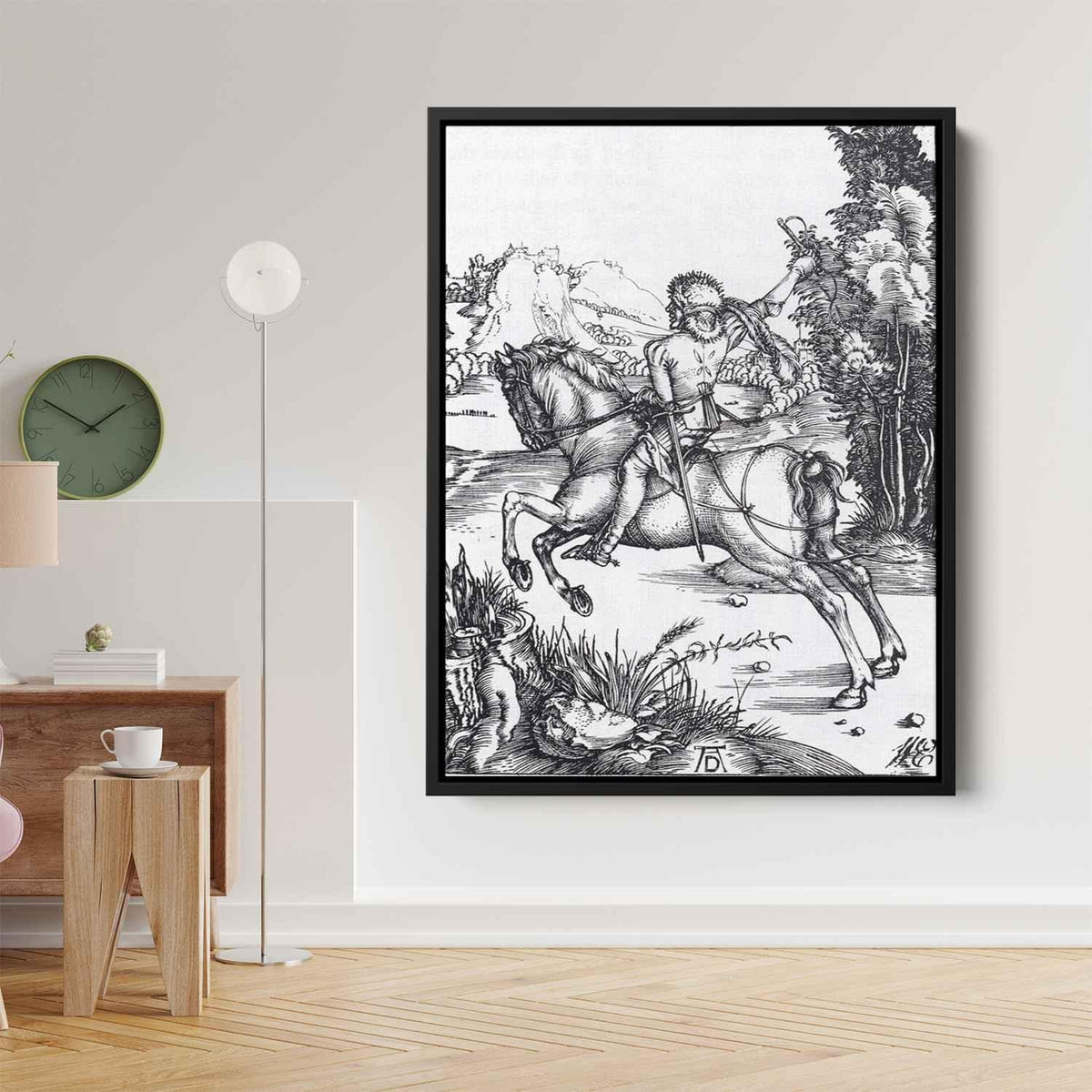 The Small Courierby Albrecht Durer Canvas Print