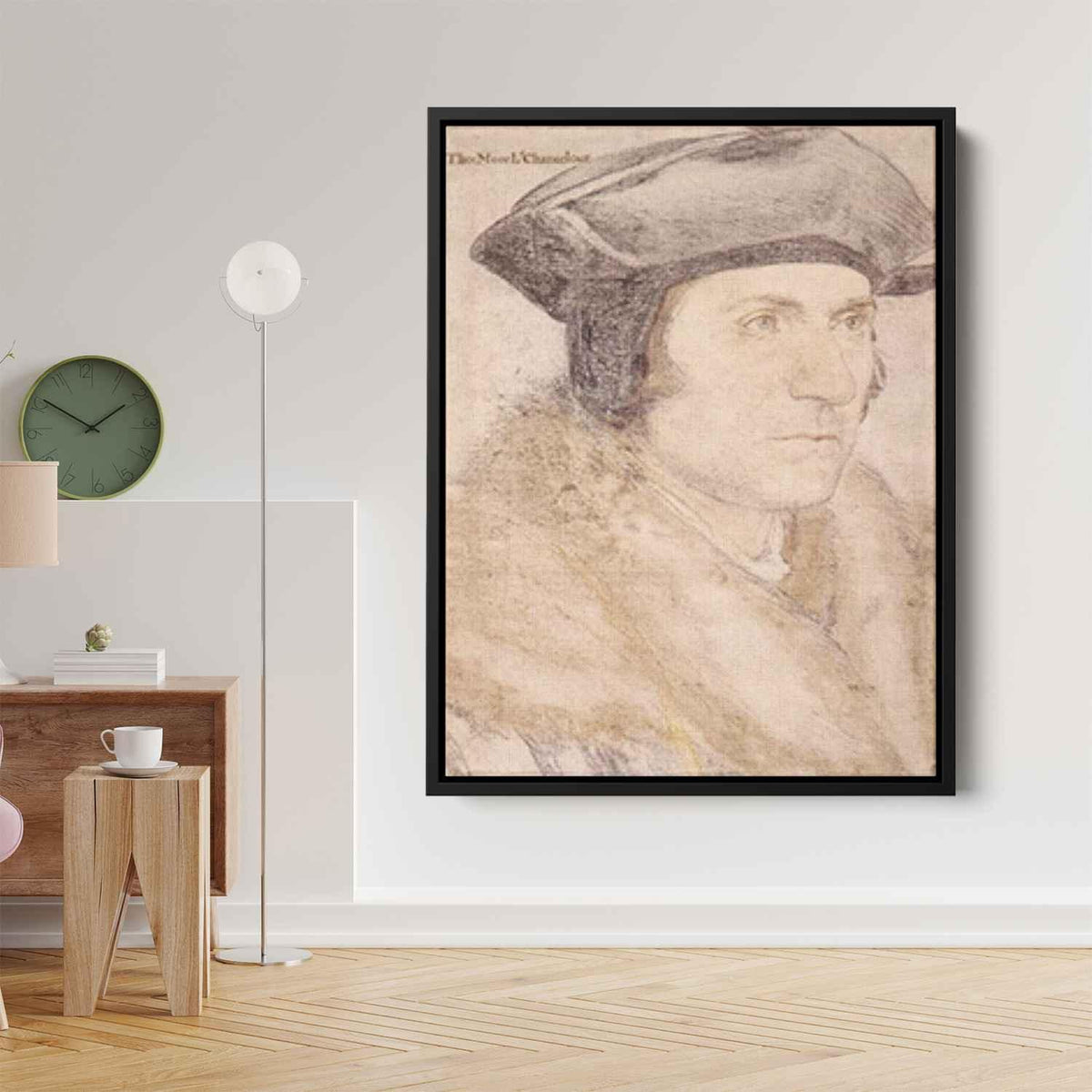 Thomas Moreby Hans Holbein the Younger Canvas Print
