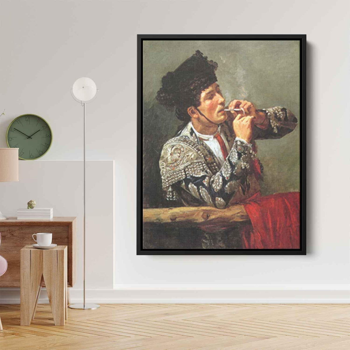 After the Bullfightby Mary Cassatt Canvas Print