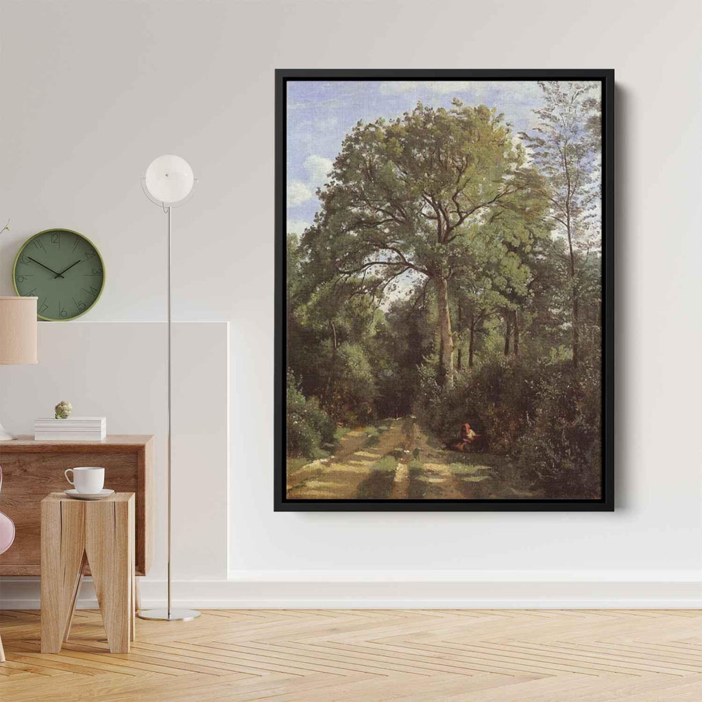 Island of San Bartolommeoby Camille Corot Canvas Print