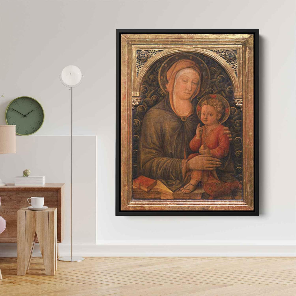 Virgin with Childby Jacopo Bellini Canvas Print