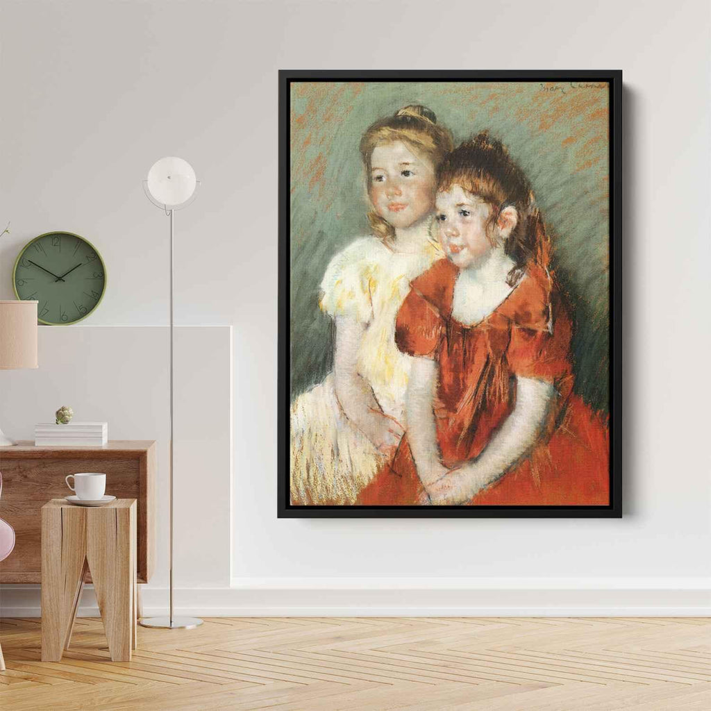 Young Girlsby Mary Cassatt Canvas Print